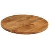 vidaXL Dessus de table &Oslash; 40x2,5 cm rond bois de manguier massif