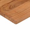 vidaXL Dessus de table 140x20x3,8cm rectangulaire bois massif d'acacia