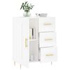 vidaXL Buffet blanc 69,5x34x90 cm bois d'ingénierie