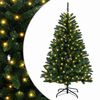 vidaXL Sapin de No&euml;l Artificiel &agrave; Branches Articul&eacute;es 150 cm 150 LED