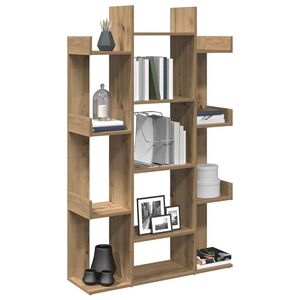 vidaXL Biblioth&egrave;que ch&ecirc;ne artisanal 86x25,5x140 cm bois d'ing&eacute;nierie