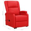 vidaXL Fauteuil Rouge Similicuir