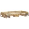 vidaXL Ensembles de canap&eacute;s 11 pc