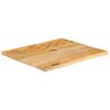 vidaXL Dessus de table &agrave; bord vivant 60x60x2,5 cm bois massif manguier