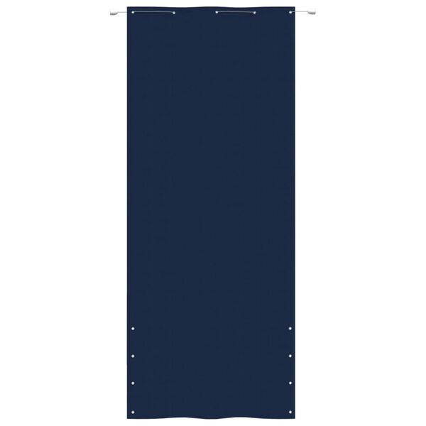 vidaXL Écran de balcon Bleu 100x240 cm Tissu Oxford