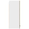vidaXL Armoire suspendue Ch&ecirc;ne Sonoma et Blanc 30 x 31 x 80 cm