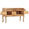 vidaXL Buffet 110x35x75 cm Bois massif de manguier