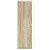 vidaXL &Eacute;tag&egrave;re murale Ch&ecirc;ne Sonoma 85x16x52,5 cm Bois d'ing&eacute;nierie