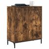 vidaXL Buffet Ch&ecirc;ne fum&eacute; 69,5 x 33 x 82 cm Bois d'ing&eacute;nierie