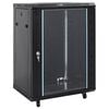 vidaXL Armoire r&eacute;seau 15U avec pieds pivotants 19" IP20 60 x 45 x 86 cm