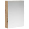 vidaXL Armoire Miroir de Salle de Bain Ch&ecirc;ne artisan 50 x 14,5 x 70 cm