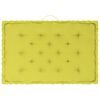vidaXL Coussins de plancher de palette lot de 7 Vert pomme Coton