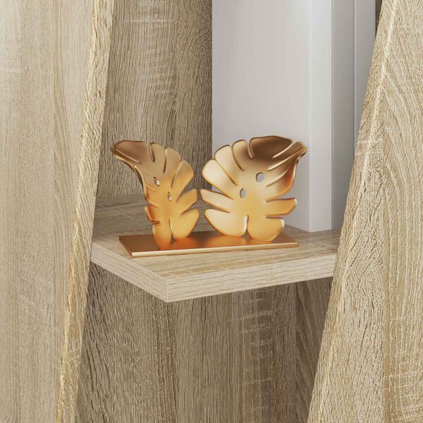 vidaXL &Eacute;tag&egrave;re lat&eacute;rale Ch&ecirc;ne Sonoma 33 x 32 x 70,5 cm