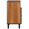 vidaXL Cabinet de chevet Marron 50 x 33 x 60 cm Bois de mangue massif