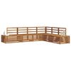 vidaXL Ensemble de canap&eacute;s d'ext&eacute;rieur 6 Pi&egrave;ce Naturel