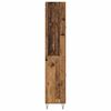 vidaXL Haut Armoire Bois Ancien 69,5 x 34 x 180 cm Bois d'ing&eacute;nierie