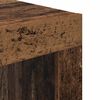vidaXL Table basse Bois ancien 50 x 50 x 35 cm Bois d'ing&eacute;nierie
