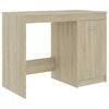 vidaXL Bureau Ch&ecirc;ne sonoma 100x50x76 cm Bois d&rsquo;ing&eacute;nierie