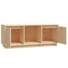 vidaXL Meuble TV 110,5x35x44 cm Bois de pin massif