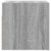 vidaXL Meuble TV mural Sonoma gris 30,5x30x30 cm