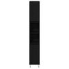 vidaXL Ensemble de mobilier de salle de bain 3 pcs Ch&ecirc;ne noir
