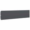 vidaXL Bordures pelouse 10pcs anthracite 25x103cm acier lamin&eacute; &agrave; froid