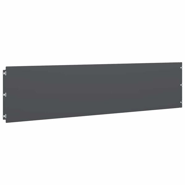 vidaXL Bordures pelouse 10pcs anthracite 25x103cm acier lamin&eacute; &agrave; froid