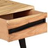 vidaXL Table basse 88x50x42 cm Bois d'acacia solide