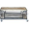 vidaXL Table basse Bois de manguier massif 100x50x35 cm