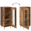 vidaXL Buffet Bois ancien 34 x 34,5 x 90 cm Bois d'ing&eacute;nierie