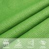 vidaXL Voile d'ombrage 160 g/m&sup2; Vert clair 3x4 m PEHD