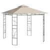 vidaXL Belv&eacute;d&egrave;re 3x3x2,7 m Cr&egrave;me 160 g/m&sup2;