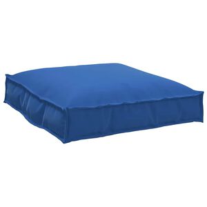 vidaXL Coussin pour assise de palette Bleu royal 70 x 70 x 12 cm