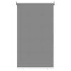 vidaXL Store roulant ext&eacute;rieur protection UV Gris clair Polyester