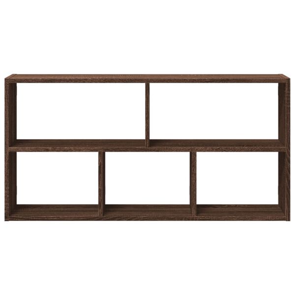 vidaXL Étagère murale chêne marron 100x25x50 cm bois d'ingénierie