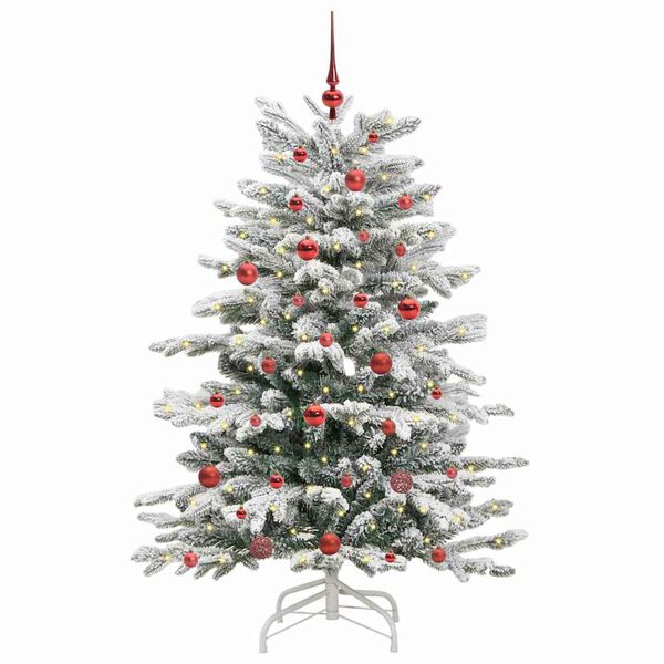 vidaXL Sapin de No&euml;l Artificiel &agrave; Branches Articul&eacute;es Blanc 150 cm