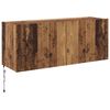 vidaXL Meuble TV mural Bois Ancien 100 x 35 x 41 cm Bois d'ing&eacute;nierie