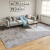 vidaXL Tapis lavable gris 400x300 cm antidérapant