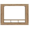 vidaXL Meuble TV ch&ecirc;ne artisanal 152 x 22 x 113 cm Bois d'ing&eacute;nierie
