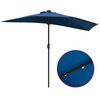 vidaXL Parasol de jardin Azur 294 x 150 x 224 cm tissu