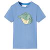 T-shirt pour enfants bleu moyen 128