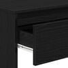 vidaXL Table console Ch&ecirc;ne noir 100 x 35 x 76,5 cm Bois d'ing&eacute;nierie