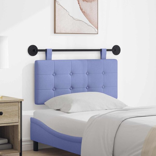 vidaXL T&ecirc;te de lit suspendue Montage mural tissu