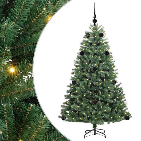 vidaXL Sapin de No&euml;l Artificiel &agrave; Branches Articul&eacute;es Vert 150 cm