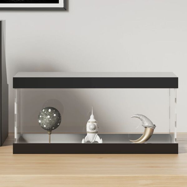 vidaXL Boîte d'affichage transparente 30x15x14 cm acrylique