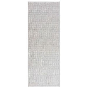 vidaXL Tapis de surface LUGO Cr&egrave;me et gris 80 x 150 cm Polyester