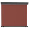vidaXL Auvent lat&eacute;ral de balcon 125x250 cm Marron