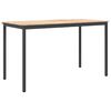 vidaXL Table de bar Naturel 180 x 90 x 105 cm Bois de pin massif