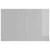 vidaXL Protection de cuisine Gris clair 90 x 60 cm verre tremp&eacute;