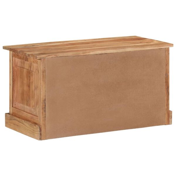 vidaXL Banc de rangement de chaussures 85x40x45cm Bois d'acacia massif